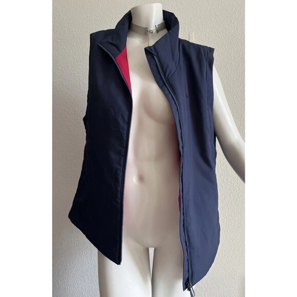 Pacsafe Transit Vest Womens XL Navy Blue Full Zip Anti Theft Technology - Picture 3 of 16